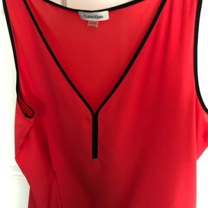 Calvin Klein short sleeve blouse